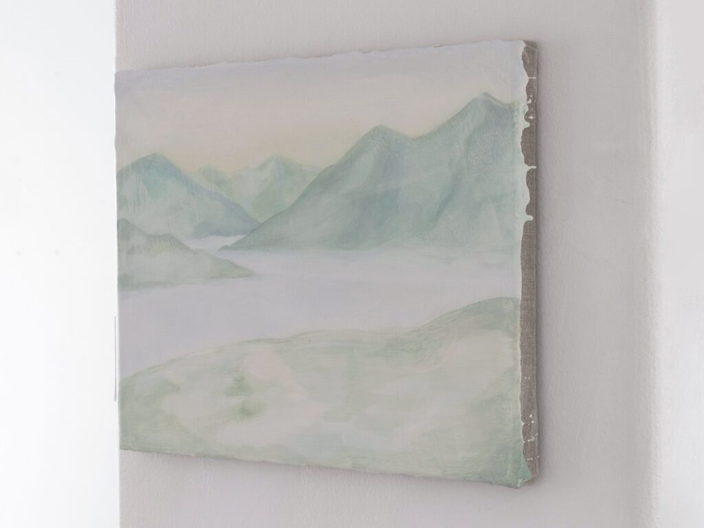 Kate Araoz, Corani, Vue d'exposition collective, Juin 2024, Autopoïese à la Tour Orion - Commissariat Juliana Hubner Rabello (Milieu Studio)